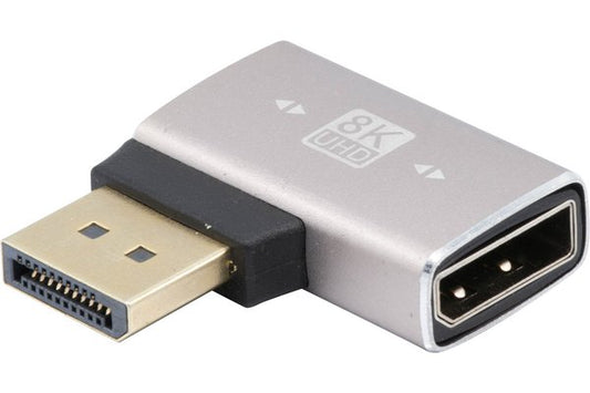 Test approfondi : ADAPTATEUR COUDE VERTICAL 90° DP 1.4 8K M/F