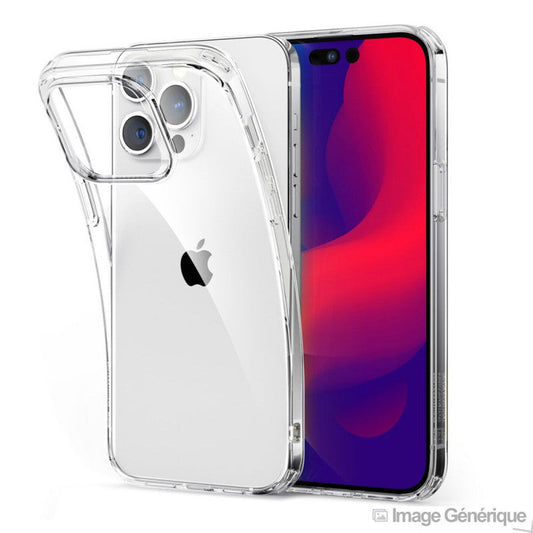 Pourquoi j’adore : Coque Silicone Pour iPhone 14 Pro (0.5mm, Transparent) En Vrac