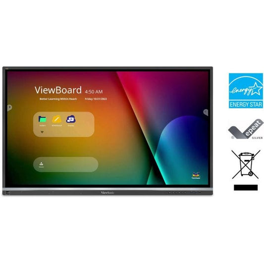 ViewSonic IFP5550-5 – Écran interactif 55' UHD 4K avec Ultra Fine Touch en situation réelle