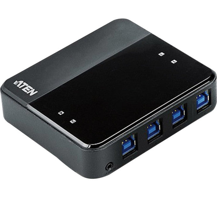 Aten US434 hub 4 ports USB 3.1 Gen1 partagés sur 4 PC/Mac