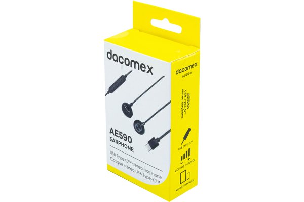 DACOMEX Ecouteurs AE590 avec micro Type-C