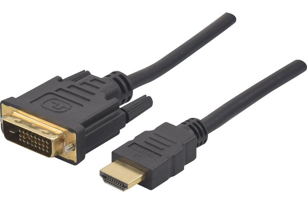 Cordon hdmi a / dvi d 15 m