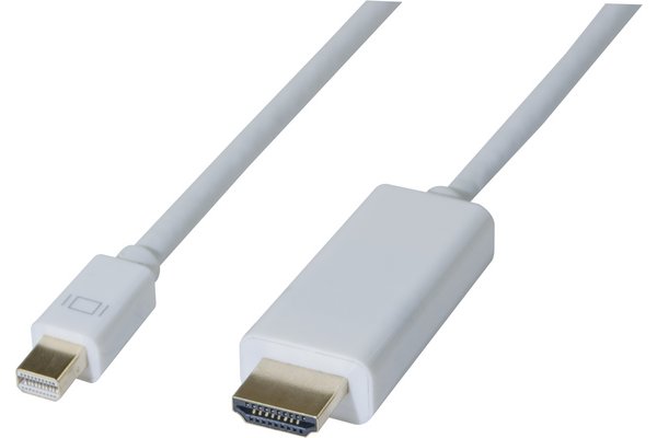 Cordon mini DisplayPort 1.1 vers HDMI 2M