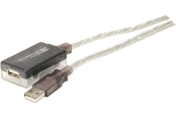 Rallonge amplifiée USB 2.0 12m - Actif jusqu a 36m