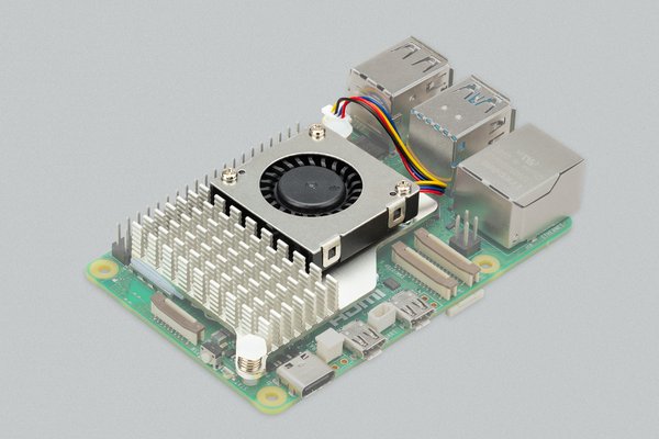 RASPBERRY VENTIRAD OFFICIEL POUR PI 5