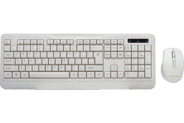 Pack clavier / souris sans fil, écologique