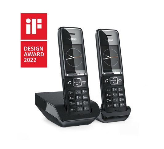 Gigaset Comfort 550 Duo téléphone DECT Base + 2 combinés