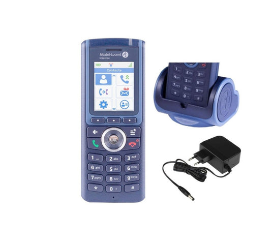 Alcatel Lucent Téléphone DECT 8234 S Gris avec pack Chargeur + alimentation