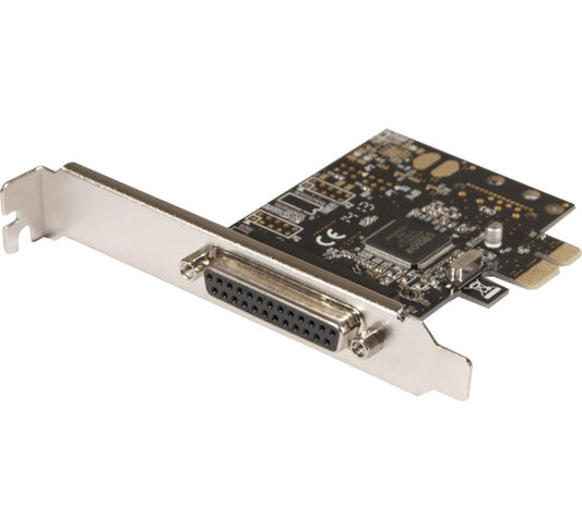 Carte PCI-Express 1X - 1 port Imprimante Parallèle DB25