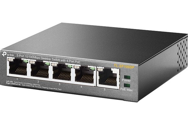 TP-LINK TL-SF1005P SWITCH 5 PORTS 10/100 DONT 4 POE