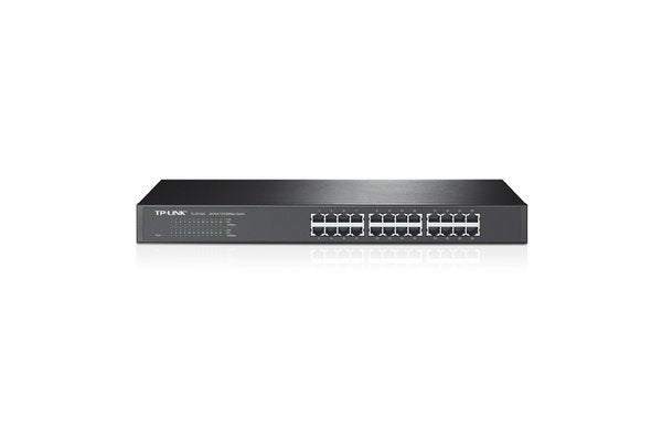 Switch réseau TP-Link 24 ports RJ45 10/100 rackable