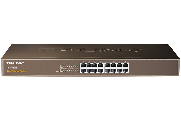 Switch réseau TP-Link 16 ports RJ45 10/100 rackable 19"