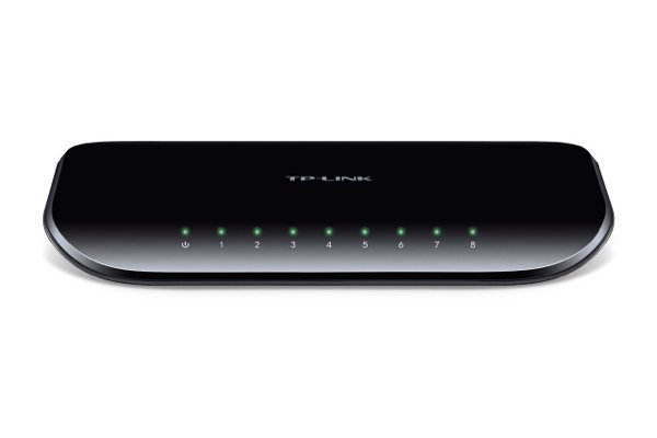 TP-Link Switch Gigabit Eco-Green - 8 x 10/100/1000