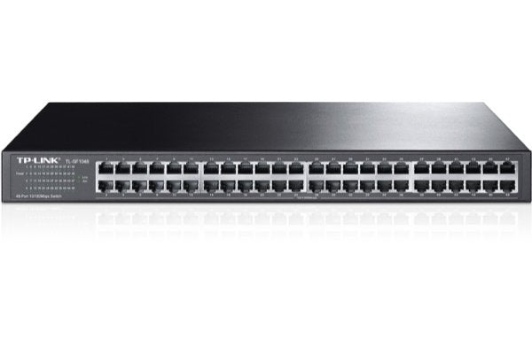 Switch réseau TP-Link 48 ports RJ45 10/100 rackable