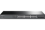 TP-LINK SG2428P Switch SDN Niv.2 24  ports Gigabit PoE+ & 4 SFP 250W