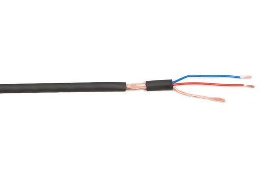 GENIUS 2022 - Cable Microphone extra souple guipage 2 x 0,22mm² gaine noire