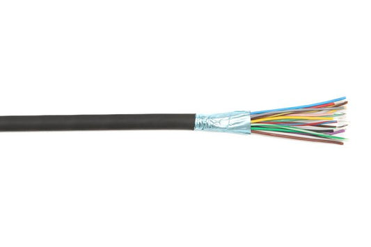 TESCA CALCIA 16022 - Cable multiconducteurs blindé alu 16 x 0,22mm² gaine noire
