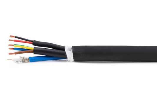 TESCA Cable hybride composé de 1 JUMPER2150 + 1 HO7RNF 3G2,5 +1 LI