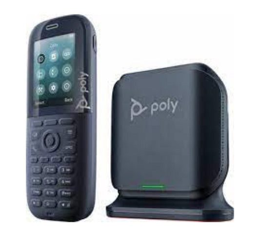 POLY ROVE 30 Téléphone DECT IP + Base ROVE B2 Simple/Double Cell.