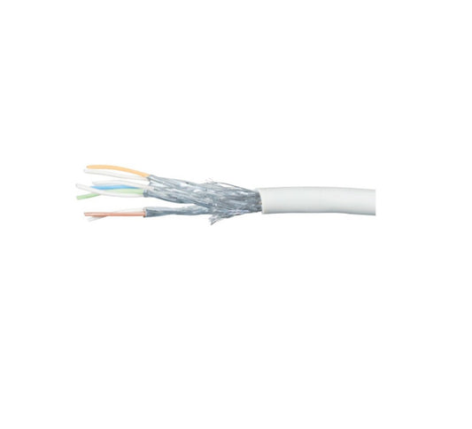 Câble multibrin S/FTP CAT6A gris - 100 m