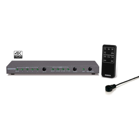 MARMITEK CONNECT 621 SWITCH HDMI 4K 4:1 avec sortie audio