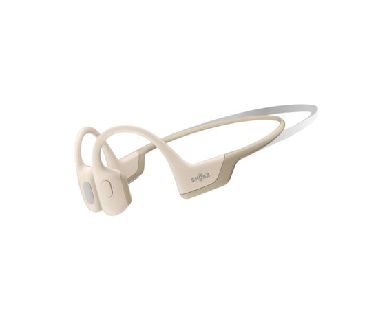 SHOKZ Casque à conduction osseuse OpenRun Pro Mini - Bluetooth - Beige