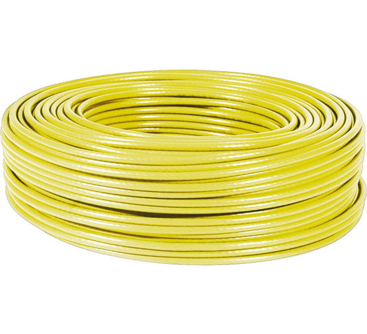 Câble multibrin F/UTP CAT6 jaune - 100 m
