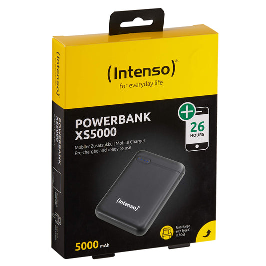 INTENSO PowerBank XS5000 USB / Type-C -5000 mAh pétrole