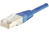 Cordon RJ45 catégorie 6 F/UTP bleu - 1 m