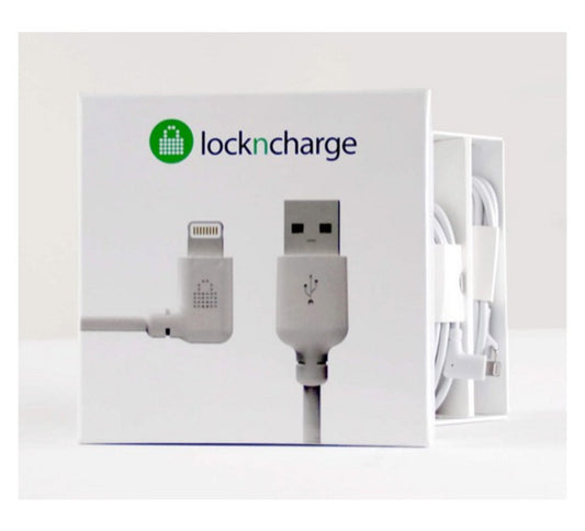 LOCKNCHARGE SET 5 CABLES MFI USB VERS LIGHTNING COUDES 1.2M