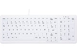 CHERRY Clavier AK-C7000 USB IP65 blanc (FR)