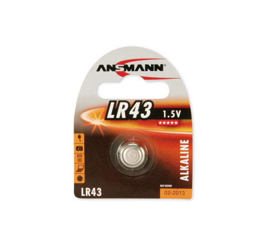 ANSMANN Piles alcalines 5015293 LR43 blister de 1