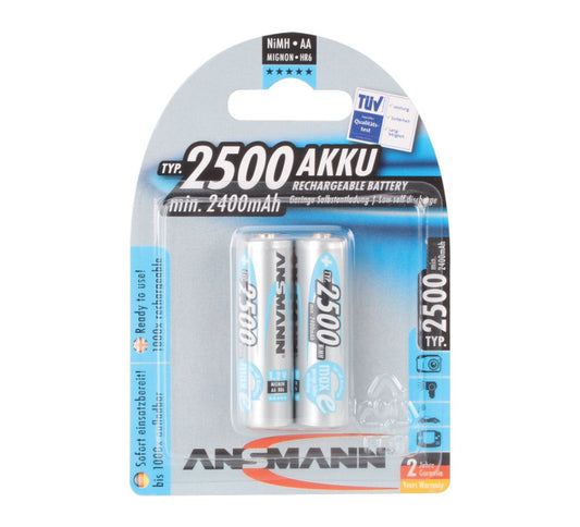 ANSMANN Batteries 5035432 HR6 / AA blister de 2