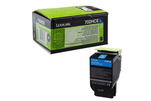 Toner LEXMARK 70C2HCE - Cyan