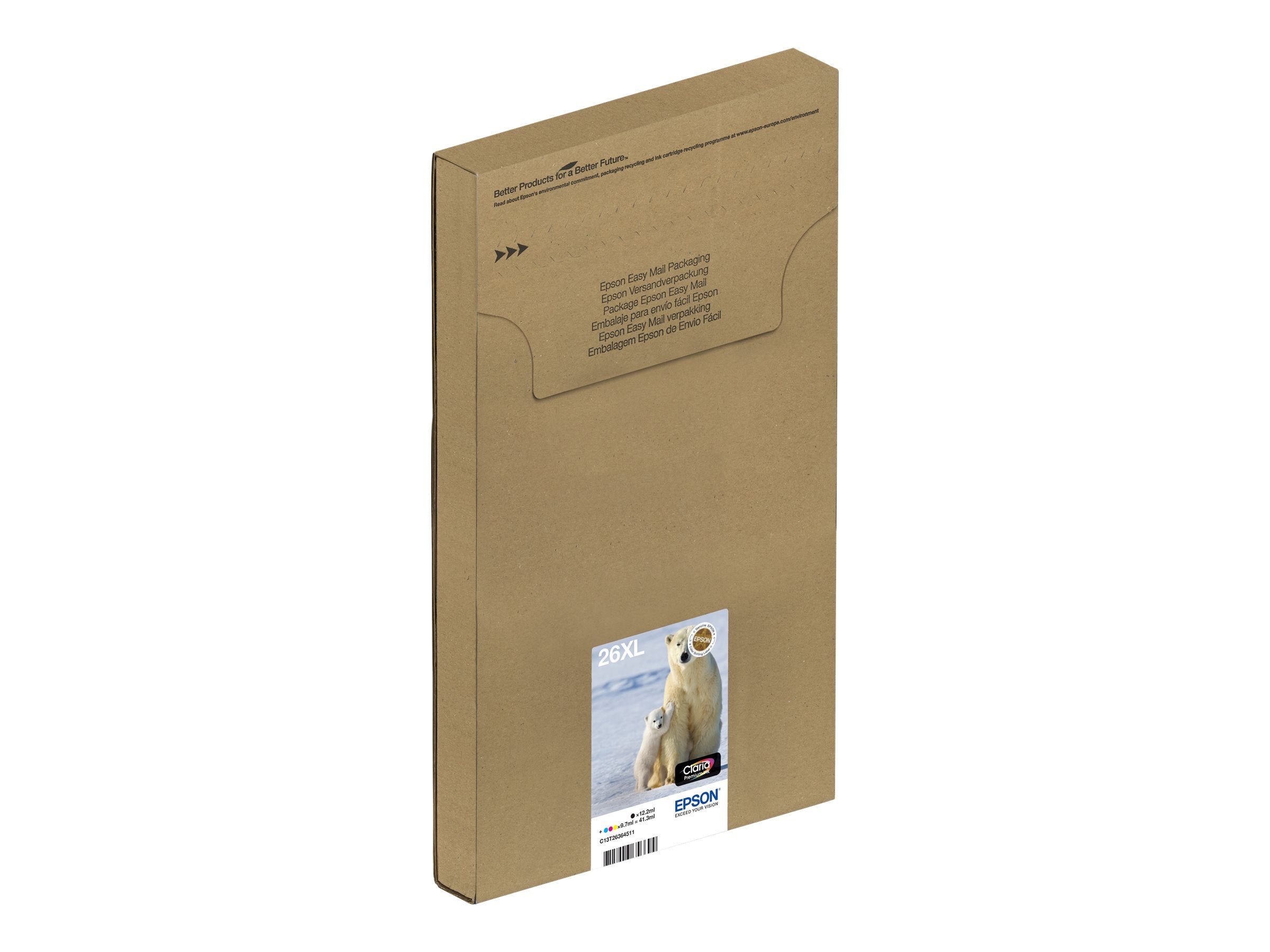 EPSON 3LB Multipack 4-colours 26XL Claria Premium EasyMail