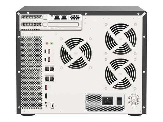 QNAP 16-Bay TurboNAS 12x3.5p HDD + 4x2.5p SSD SATA 6G Intel Xeon W-1250 6 cores 12 threads 3.3GHz 32Go DDR4 ECC RAM