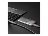 LINDY 0.8m USB 4 240W Type C Cable Anthra Line