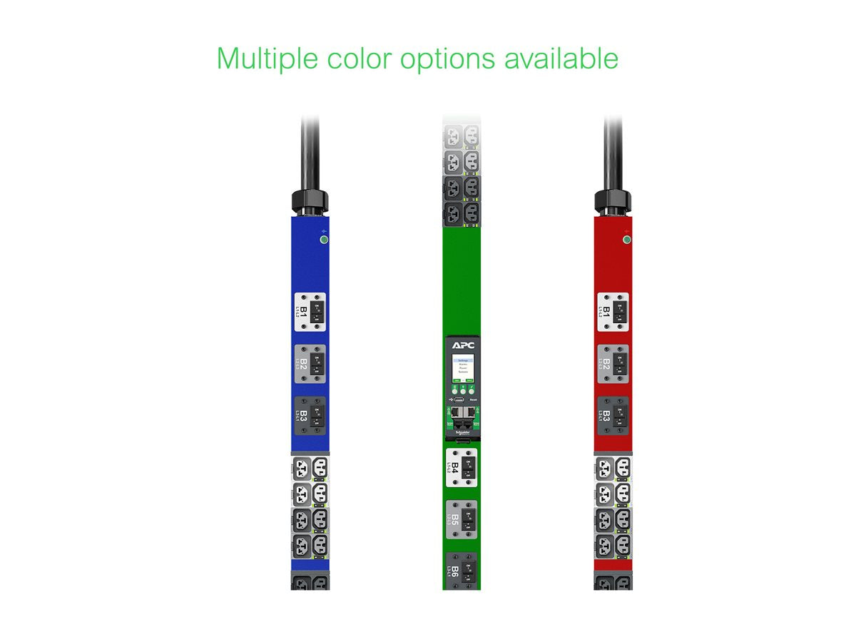 APC NetShelter Rack PDU Advanced Switched Metered Outlet 34.6kW 3PH 415V 60A 560P6 42 Outlet
