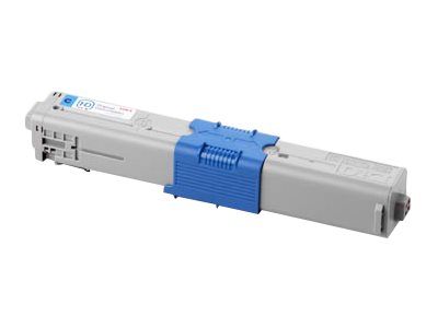 OKI C301 C302 cartouche de toner cyan capacité standard 1.500 pages pack de 1