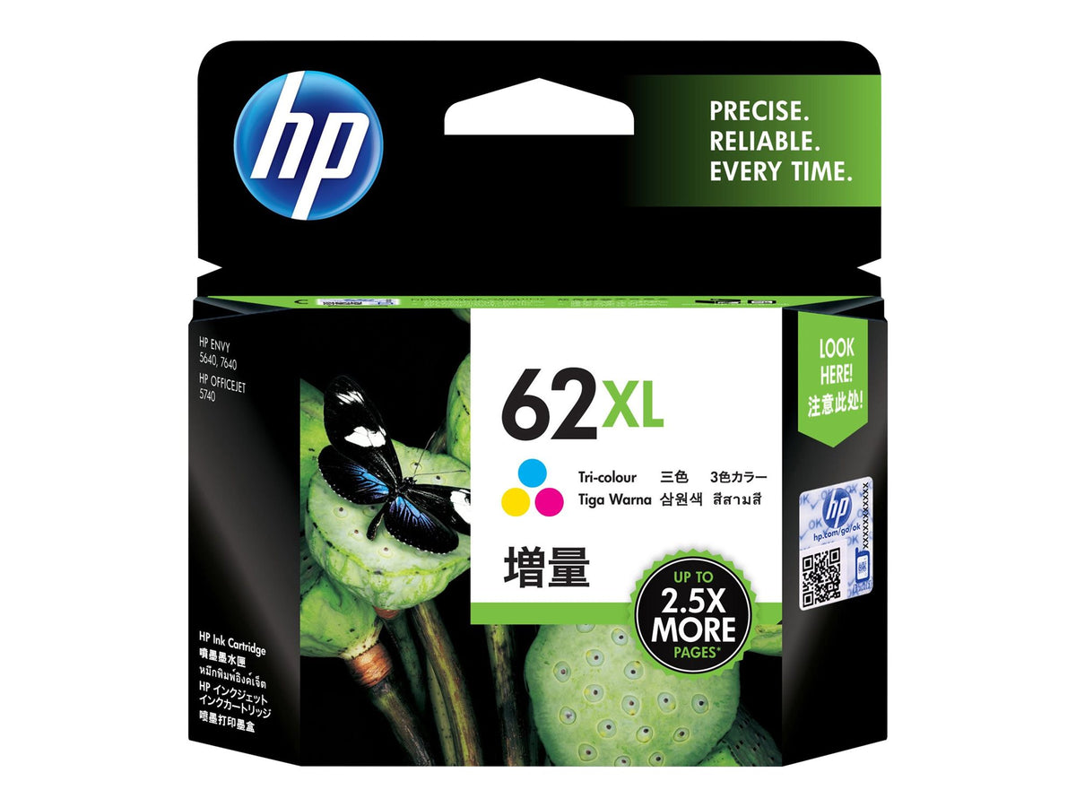 HP 62XL High Yield Tri-Color Original I