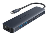 TARGUS HyperDrive EcoSmart Gen.2 Universal USB-C 7-in-1 Hub w 100 W PD Power Pass-thru