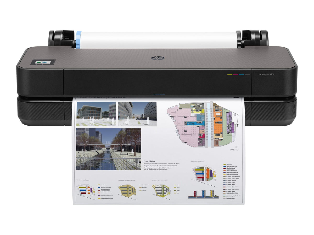 HP DesignJet T250 24p LFP 2025 Colour Ink-Jet A1 ANSI D 2400x1200dpi 0.5 min/page USB LAN Wi-Fi