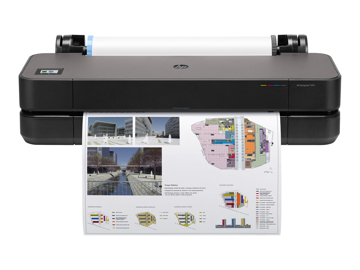HP DesignJet T250 24p LFP 2025 Colour Ink-Jet A1 ANSI D 2400x1200dpi 0.5 min/page USB LAN Wi-Fi