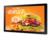 SAMSUNG OH24B Outdoor LCD 24p FHD 16:9 IP56 rated display kit with protection glass 1500nits 2xUSB 2.0 RJ45 HDMI