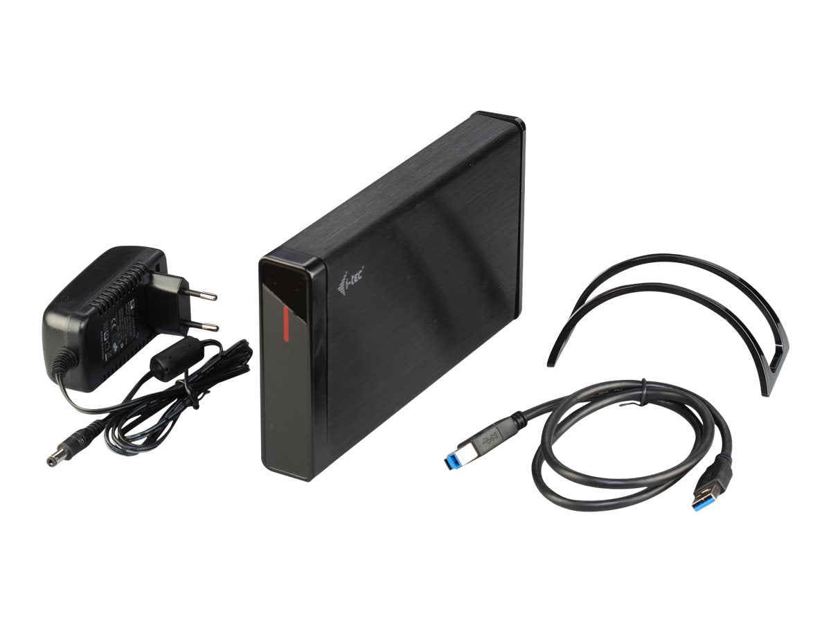 I-TEC MYSAFE Advanced 3.5 p USB 3.0 External aluminium case for SATA I/I/III and SSD discs