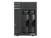 ASUSTOR AS6702T v2 2 Bay NAS Quad-Core A4 2.0GHz CPU Dual 5GbE Port