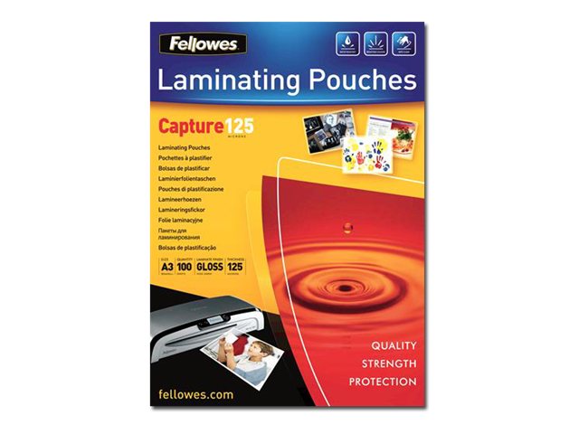 FELLOWES IL POCHETTES A3 125 MICRONS X 100