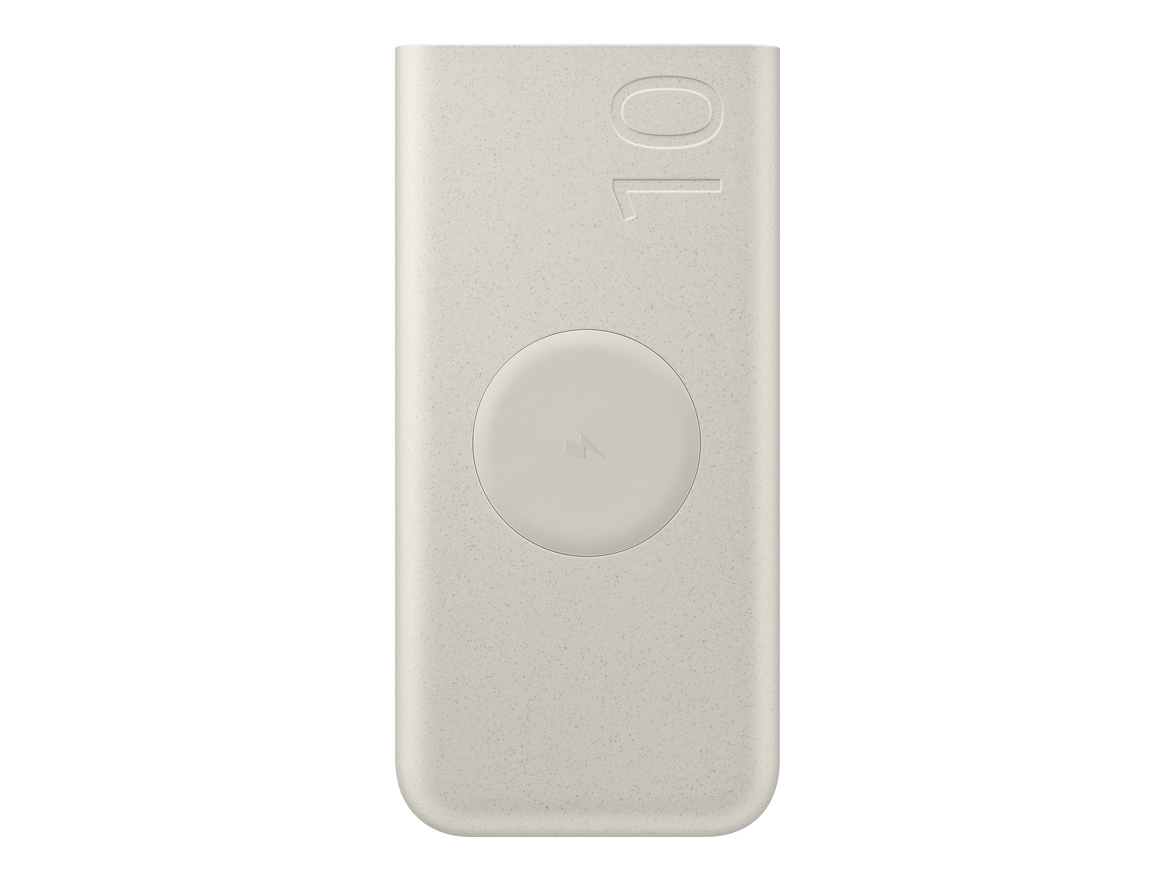 SAMSUNG Wireless External Battery 25W 10000mAh recycled materials Beige