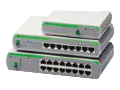 ALLIED 8-port 10/100TX unmanaged switch with external PSU Multi-Region Adopter