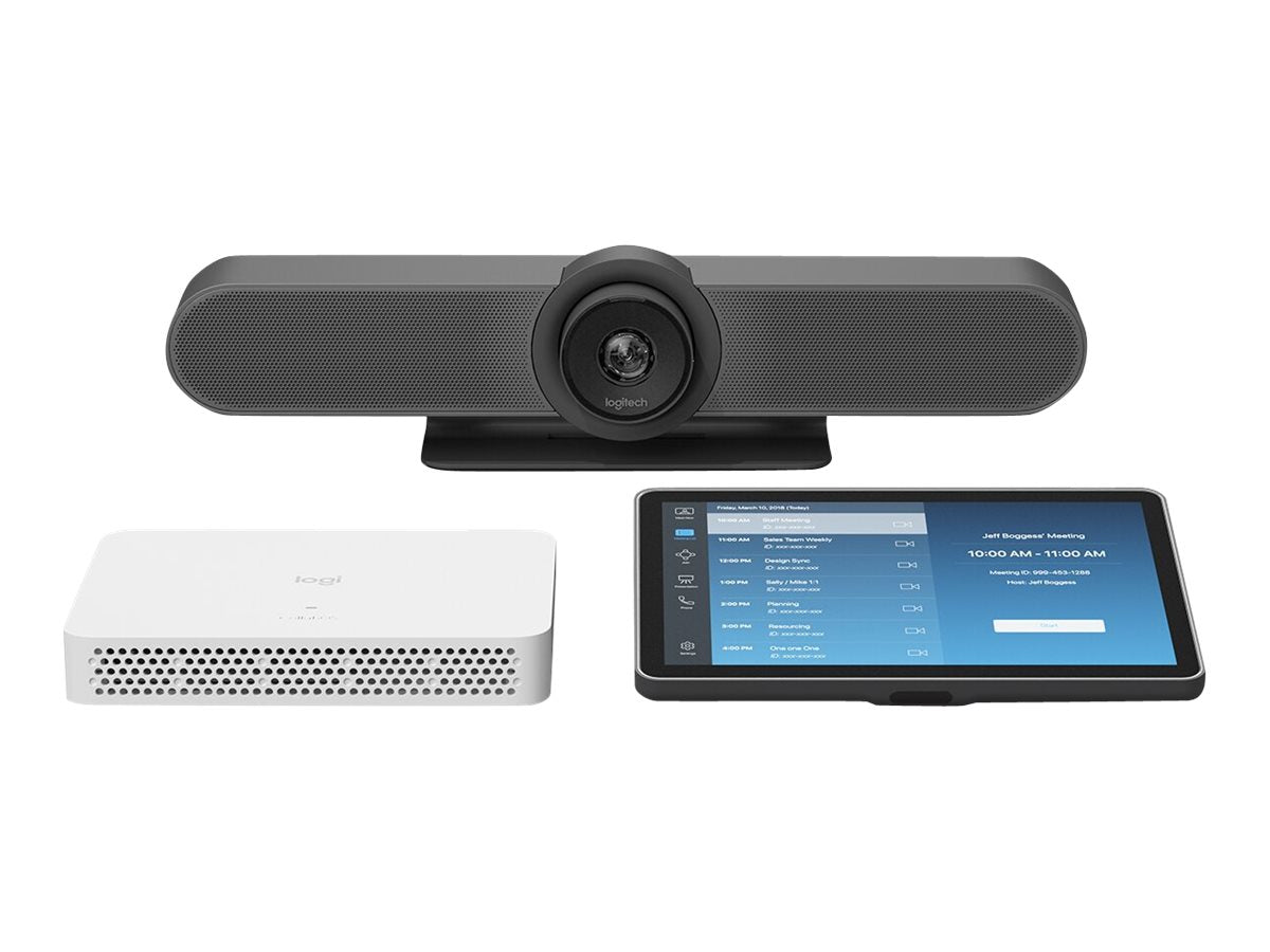 LOGITECH Huddle Room Bundle - Meetup & RoomMate & Tap IP UK